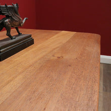 Load image into Gallery viewer, X Sold French Refectory Table, Twin Pedestal, Slab Top Kitchen Table, Dining Table. B11401
