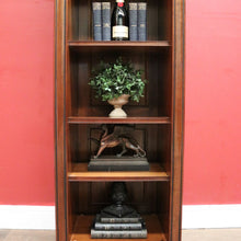 Load image into Gallery viewer, x SOLD Tall and Narrow go-anywhere Vintage French Bookcase, Display Cabinet, Cupboard. B11940
