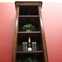 Load image into Gallery viewer, x SOLD Tall and Narrow go-anywhere Vintage French Bookcase, Display Cabinet, Cupboard. B11940
