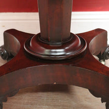 Load image into Gallery viewer, Antique English Mahogany Jewellery or Coin Table, Side or Lamp Table, Games or Card Table B11983
