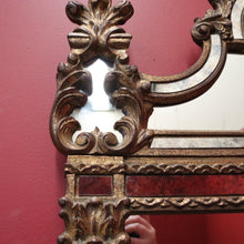 Load image into Gallery viewer, Vintage French Wall Mirror, Gilt Gold-coloured Frame, Ready to hang. B 11867
