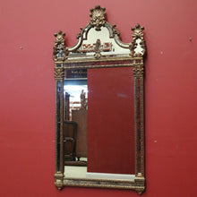 Load image into Gallery viewer, Vintage French Wall Mirror, Gilt Gold-coloured Frame, Ready to hang. B 11867
