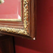 Load image into Gallery viewer, Antique Mirror, Gilt Italian Wall Mirror, Hall Mirror with Bird and Scrollwork Detail. B11627
