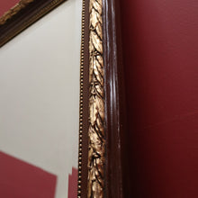 Load image into Gallery viewer, Antique Mirror, Gilt Italian Wall Mirror, Hall Mirror with Bird and Scrollwork Detail. B11627
