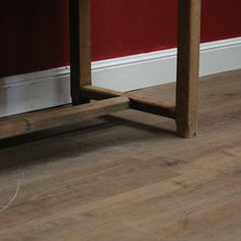Load image into Gallery viewer, x SOLD Antique French Pale Oak Hall Table, Sofa Table, Kitchen Island or Table, or Desk. B11434
