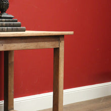Load image into Gallery viewer, x SOLD Antique French Pale Oak Hall Table, Sofa Table, Kitchen Island or Table, or Desk. B11434
