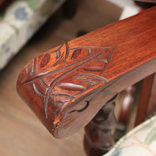 Load image into Gallery viewer, x SOLD Antique Australian Cedar Armchairs, Cane Side Lounge Chairs, Pair of Chairs. B11779
