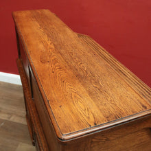 Load image into Gallery viewer, x SOLD Antique Cutler Desk, Twin Pedestal Cutler, NY, Buffalo Roll Top Office Desk with Key. B11931
