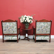 Load image into Gallery viewer, x SOLD Antique Australian Cedar Armchairs, Cane Side Lounge Chairs, Pair of Chairs. B11779
