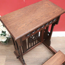 Load image into Gallery viewer, x SOLD Antique French Prie Dieu, Prayer Chair, or Antique French Church Prayer Kneeler. B11477
