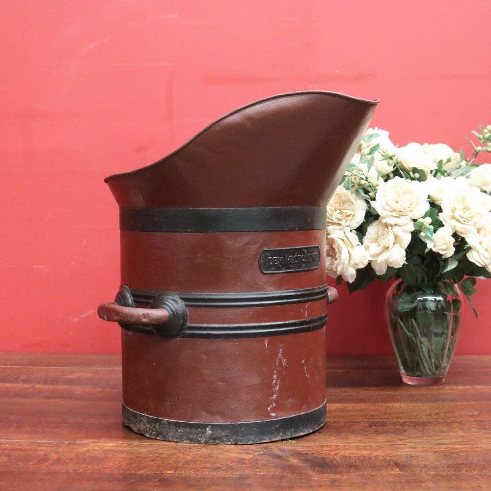 A Large Antique French Grape and Wine Barrel, Demi Hectolitre Grape Bucket. B11675