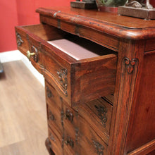 Load image into Gallery viewer, x SOLD French Lingerie Chest of Drawers, Hall Cabinet or Cupboard, Bedside Cabinet or Lamp Chest. B11820
