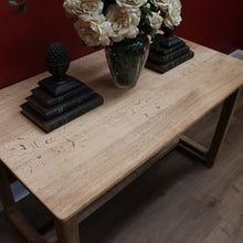 Load image into Gallery viewer, x SOLD Antique French Pale Oak Hall Table, Sofa Table, Kitchen Island or Table, or Desk. B11434

