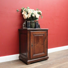 Load image into Gallery viewer, Antique French Walnut Cabinet, Single Door Country Farmhouse Cupboard. B11831
