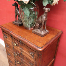 Load image into Gallery viewer, x SOLD French Lingerie Chest of Drawers, Hall Cabinet or Cupboard, Bedside Cabinet or Lamp Chest. B11820
