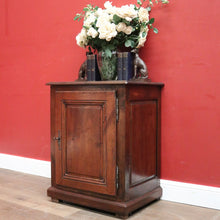 Load image into Gallery viewer, Antique French Walnut Cabinet, Single Door Country Farmhouse Cupboard. B11831
