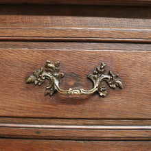 Load image into Gallery viewer, x SOLD Antique French Oak Chest of Drawers, a Three Drawer Sideboard or Linen Chest B11431
