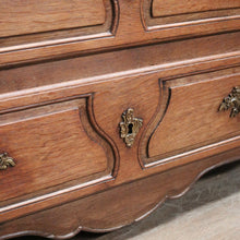 Load image into Gallery viewer, x SOLD Antique French Oak Chest of Drawers, a Three Drawer Sideboard or Linen Chest B11431
