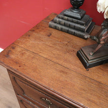 Load image into Gallery viewer, x SOLD Antique French Oak Chest of Drawers, a Three Drawer Sideboard or Linen Chest B11431
