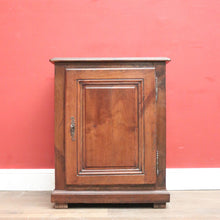 Load image into Gallery viewer, Antique French Walnut Cabinet, Single Door Country Farmhouse Cupboard. B11831
