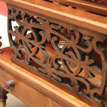 Load image into Gallery viewer, x SOLD Antique English Music Canterbury, Music Storage Canteen with Drawer. Mahogany c1860. B11948
