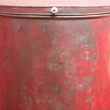 Load image into Gallery viewer, x SOLD Antique Lift-lid Coal Bucket, repurposed for Firewood, Laundry, Pet Food, Toys. B11839
