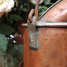 Load image into Gallery viewer, x SOLD Antique French Country Copper and Brass Bucket, Water Bucket or Pail. B11489
