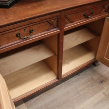 Load image into Gallery viewer, x SOLD Antique French oak Sideboard, Two Drawer 2 Door Hall or Entry Cabinet. B11539
