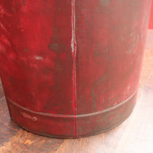 Load image into Gallery viewer, x SOLD Antique Lift-lid Coal Bucket, repurposed for Firewood, Laundry, Pet Food, Toys. B11839
