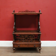 Load image into Gallery viewer, x SOLD Antique English Music Canterbury, Music Storage Canteen with Drawer. Mahogany c1860. B11948
