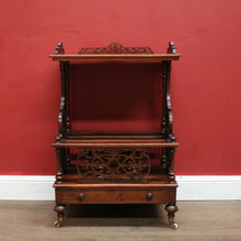 Load image into Gallery viewer, Antique English Music Canterbury, Music Storage Canteen with Drawer. Mahogany c1860. B11948
