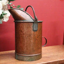 Load image into Gallery viewer, x SOLD Antique French Country Copper and Brass Bucket, Water Bucket or Pail. B11489
