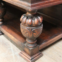 Load image into Gallery viewer, x SOLD Antique Flemish Oak Sideboard, Felt Lined Hall Cupboard, Dining Room Sideboard B11462

