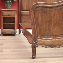 Load image into Gallery viewer, x SOLD Antique French Double Bed, includes the Headboard, Foot and Side Rails. B11964
