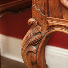 Load image into Gallery viewer, x SOLD Pair of Antique French Bedside Cabinets with Marble Tops, Cupboard and Drawer Storage. B11938
