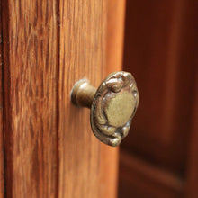 Load image into Gallery viewer, Pair of French Lamp Tables or Bedside Tables with Cupboard Storage, French Oak. B11966
