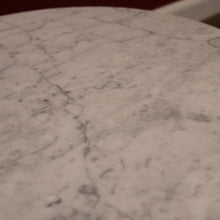 Load image into Gallery viewer, x SOLD Italian Brass and Marble Oval Shaped Coffee Table or Lamp Side Table B11372
