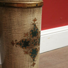 Load image into Gallery viewer, x SOLD Antique Italian Florentine Umbrella Holder or Stand, Hand-painted Florentine Pattern. B11901
