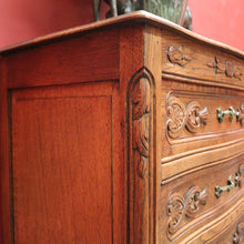 Load image into Gallery viewer, x SOLD Antique Hall Cabinet or Foyer Cabinet, or 3 Drawer Chest of Drawers. French Oak. B11575
