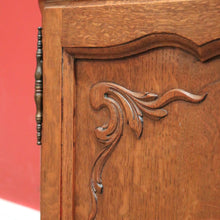 Load image into Gallery viewer, x SOLD Pair of 1930-1940 French Oak Lamp Tables or Bedside Tables Cabinets or Cupboards B11559
