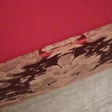 Load image into Gallery viewer, EOFY 30% - Vintage French Mahogany and Fabric Button Seat Blanket Box of End-of-bed Seat. B11908
