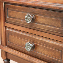 Load image into Gallery viewer, x SOLD Pair of 1940s Antique French Lamp or Side Tables or Bedside Cabinets. B11797

