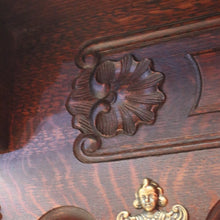 Load image into Gallery viewer, x SOLD Vintage French Coat Rack, Seven Brass Hook Scarf or Hat Rack.  B11453
