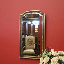 Load image into Gallery viewer, x SOLD Vintage French Over-mantel Mirror or Wall Mirror with Bevelled Mirror . B11849
