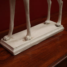 Load image into Gallery viewer, x SOLD Whippet, composite Whippet Statue, Door Stop, Garden, Verandah or Interiors Décor. B11775
