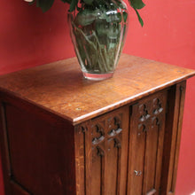 Load image into Gallery viewer, x SOLD Antique French Oak Sacrament Cabinet, Wine or Alcohol Cupboard, or Hall Cabinet. B11828
