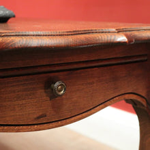 Load image into Gallery viewer, x SOLD Vintage French Coffee Table with Drawer to Each end and Brass Handles. B11703
