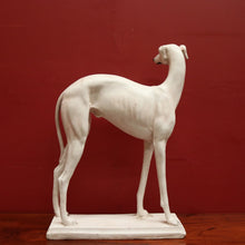 Load image into Gallery viewer, x SOLD Whippet, composite Whippet Statue, Door Stop, Garden, Verandah or Interiors Décor. B11775
