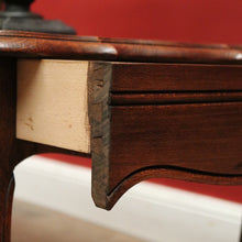 Load image into Gallery viewer, Vintage French Coffee Table with Drawer to Each end and Brass Handles. B11703
