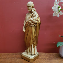 Load image into Gallery viewer, x SOLD Antique Ceramic-Chalk or plaster Sculpture Statue or Figurine, Home Worship or Devotion. B11726
